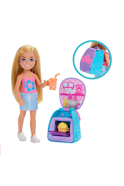 Barbie حقيبة ظهر نادي تشيلسي - دمية شقراء