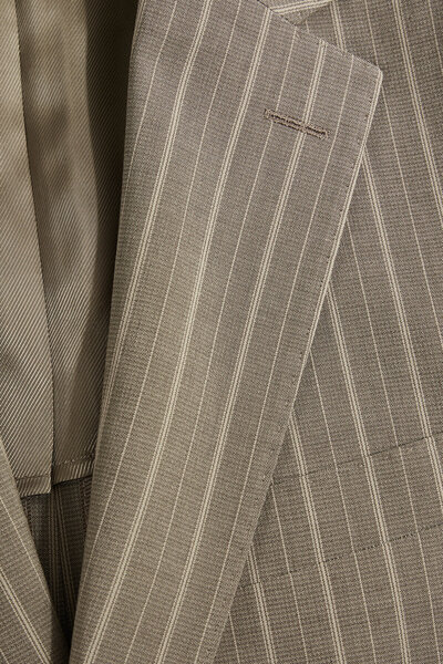 W Collection BEJ DÜĞMELİ PAMUK/YÜN CEKET