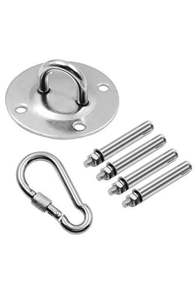 Choice مجموعة من 2 خطافات أرجوحة متينة مثبتة على الحائط وخطافات تثبيت على الس...