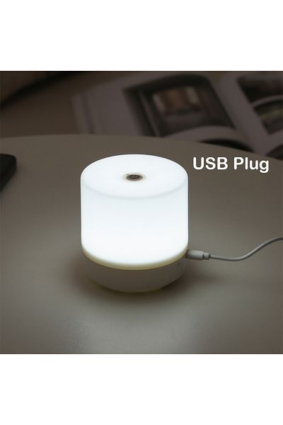 Choice Usb Plug-in Use Table Lamp Bedside Lamp Touch Switch Usb Plug-in Use 3 Modes Dimming Desk Lamp Eye P