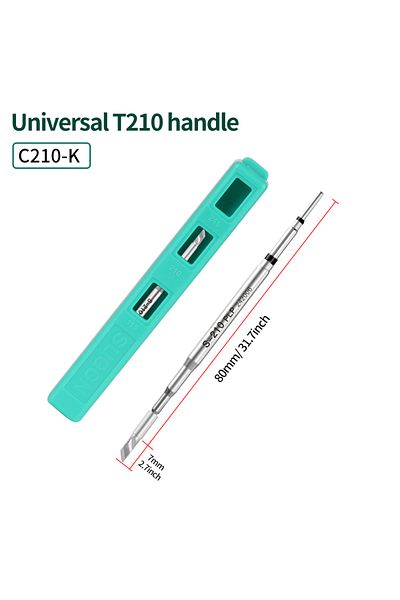 SUGON C210-k C210 Series Soldering Iron Tips S210 Heating Core Compatible Original Jbc Soldering Sta