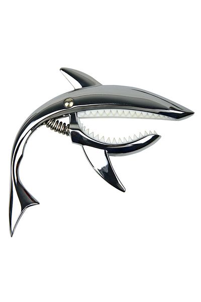 Choice Metal Shark Guitar Capo Classic Electric Guitar Capo High Quality Zinc Alloy Quick Change Clip Ba...