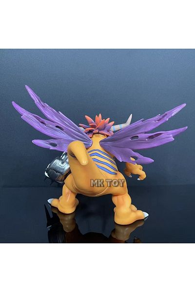 Choice Metal Greymon 18cm Anime Digimon Adventure Metal Greymon Action Figure Toy Model