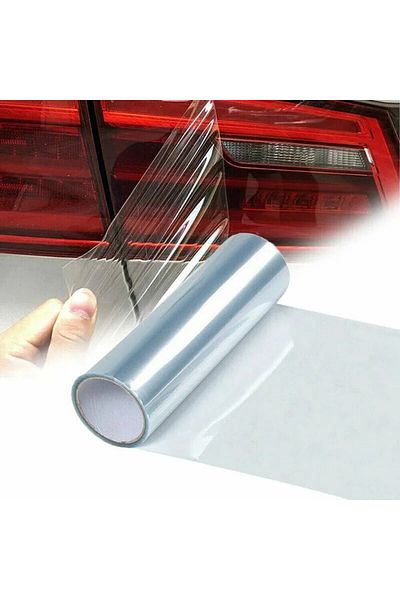 Choice 30cmx120cm 30*120cm Clear Light Covering Film Car Clear Tint Headlight Taillight Vinyl Film Fog Ligh
