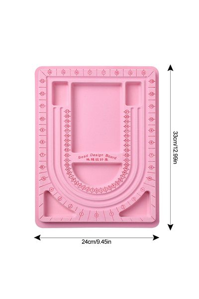 Choice Style-2-b 1 Pc 8 Sizes Plastic Rectangle Bracelet Design Board, Plastic Bead Design Boards For Diy B
