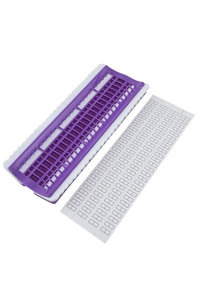 Choice Purple 50 Holes 30/50 Hole Floss Organizer Embroidery Thread Organizer For Cross Stitch Thread Embro