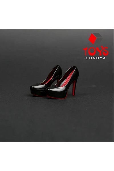 Choice A 1/6 Fashion Girl High Heel Shoes For Female Women Simulation Stiletto Court Shoes Model For 12"ph.