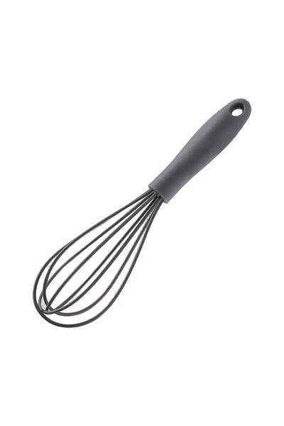 Choice Grey 6-inch Mini Children's Silicone Egg Beater Household Manual Cream Egg Mixer Kitchen Baking Tool