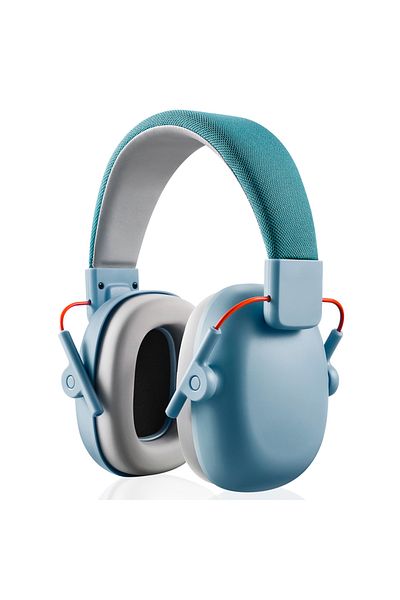 Choice سماعات رأس Blue Yhkema المضادة للضوضاء للأطفال، SNR 27db، سدادات أذن آمنة لتقليل الضوضاء للسيارات