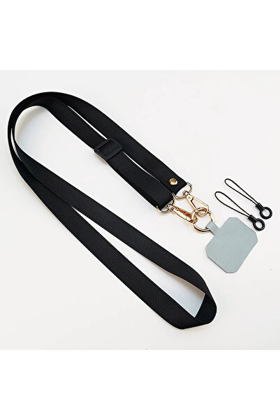Choice Black Adjustable Crossbody Cell Phone Strap Anti-lost Lanyard Necklace...