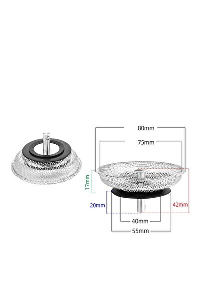 Choice فلتر-A مصفاة حوض المطبخ البديلة لمصفاة تصريف الحوض من الفولاذ المقاوم ...