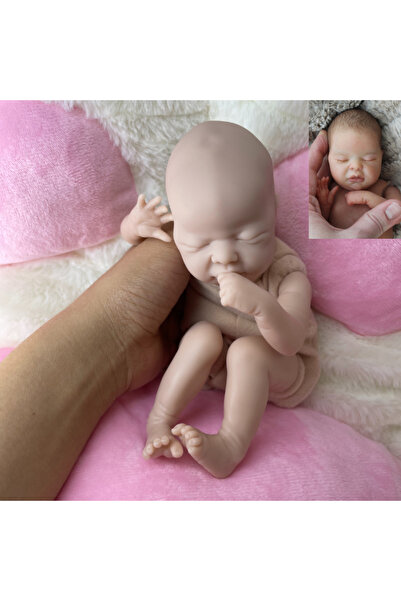 MRB طقم مع جسم من القماش طقم صغير من دمى الأطفال حديثي الولادة من الفينيل مقا...