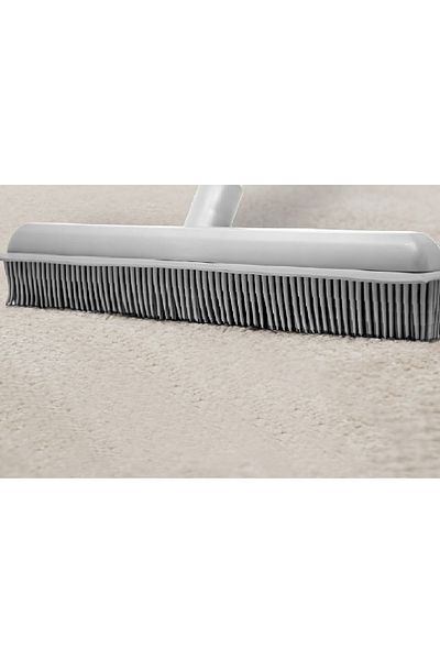 Apex RUBBER BROOM WITH 3 PC HANDLE