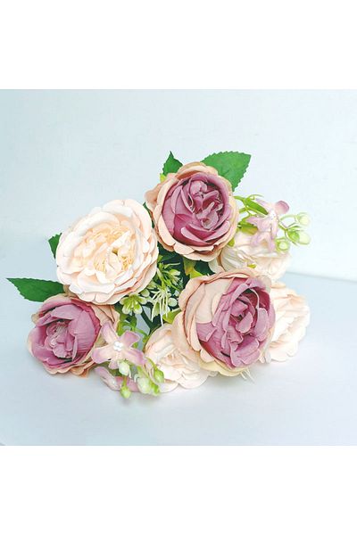 Choice A 7 Heads Artificial Flowers Peonies Home Decoration Accessories Silk Peony Wedding Decorations Bri.