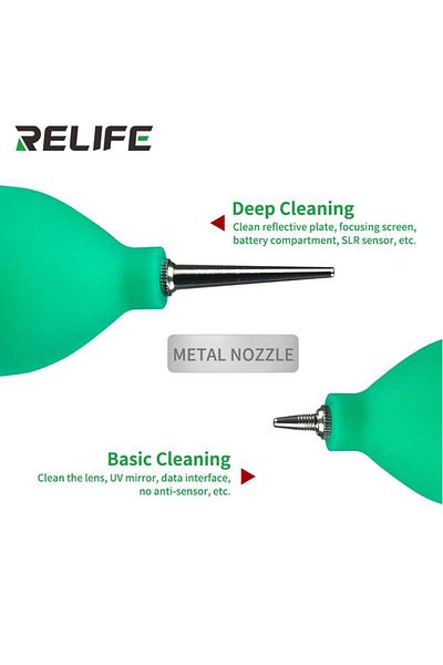 Choice Blue RELIFE 2in1 Phone Repair Dust Cleaner Air Blower Ball Cleaning Pen for Phone PCB PC Keyboard D