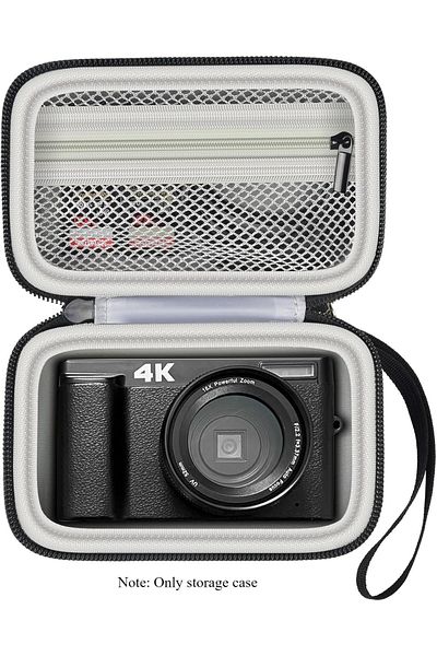 Choice Light Grey Digital Camera Case Compatible With Tebngihnm For Duluvulu For Oiadek For Zheozeig For Zo