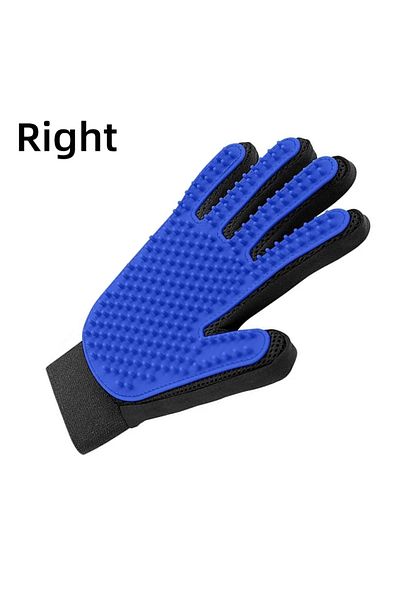 Choice 1pc For Right Pet Grooming Gloves Cat Brushes For Gentle Shedding Efficient Pets Hair Remover Mitten