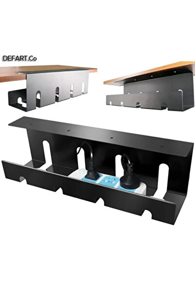 Home Masa Altı Kablo Yönetim Tepsisi - Kanalı
