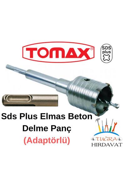 Tomax Sds Plus Elmaslı Beton Delme Panç Adaptörlü 35mm
