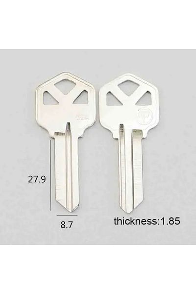 ITSkey Kw1 10pcs/lot Kw1/sc1/sc4 Key Blanks Locksmith Supplies Blank Keys For Kwikset Schlage Lock