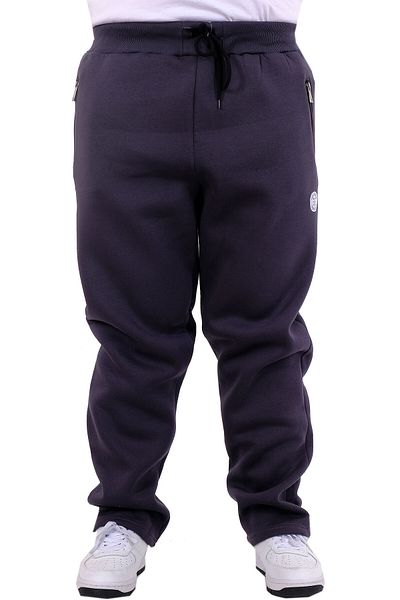 ModeXL Ανδρικό παντελόνι - Plus Size, 3 νήματα, με φερμουάρ, ίσιο πόδι, καπνιστό 22507