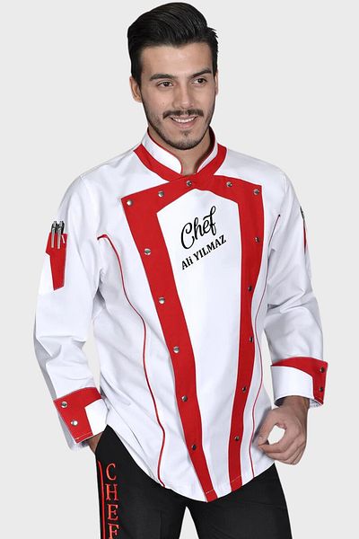 Üniformanya Chef Dress - Name Gift, Chef Jacket & Clothes, Chef Cook Jersey