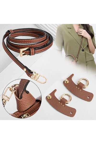 Choice Replacement Women Conversion Handbag Belts Hang Buckle Crossbody Bags Accessories Genuine Leather...