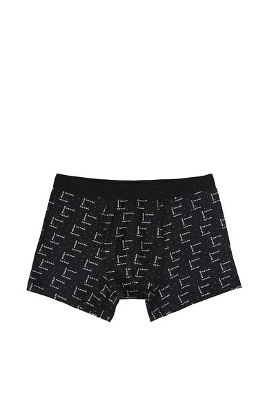 Colin's Modern Fit Printed Men Black Boxer Cl 1062163