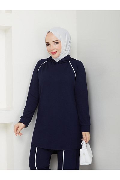 Moda Krash Moal Sports Suit with Hood Detail