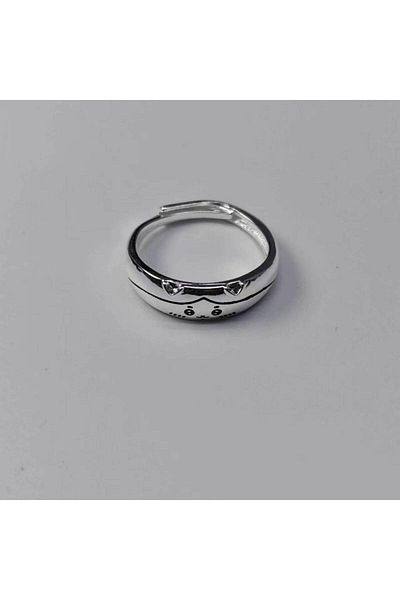 Choice A1 Kawaii Cartoon Chiikawa Hachiware Couple Pair Ring Female Birthday Gift Student Bff Ring Girl Orn