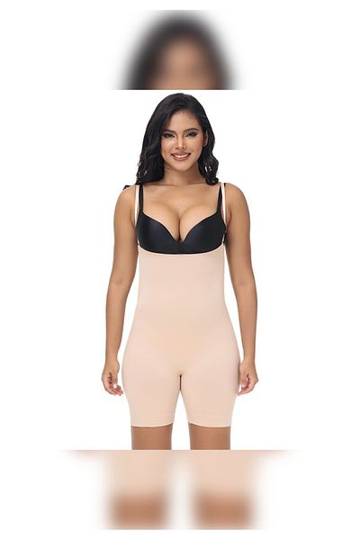 MİSTİRİK Pagliye Model Cu/Fără Bretele Recuperare Tăiere Laser Corset Sport Pantaloni scurți Culoarea pielii