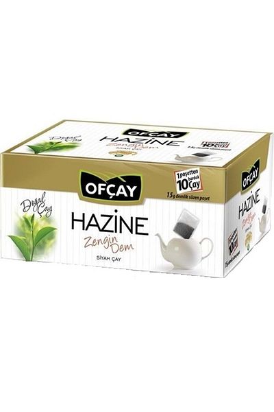 Ofçay Black Tea Treasure Wealthy Teapot Bag - 360 Pieces*15Gr (12Pk*30)