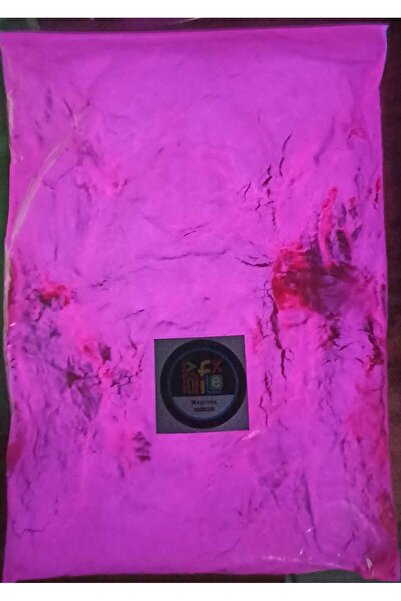 HOBİFLEX FOSFOR TOZU PEMBE RENK KARANLIKTA PARLAYAN EPOKSİ REÇİNE VE SANATSAL FOSFOR 1 KG