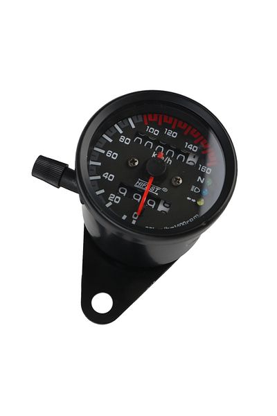 Choice Black Universal With Led Signal Light Backlight Indicator For Cafe Racer Motorbike Motorcycle Speedo