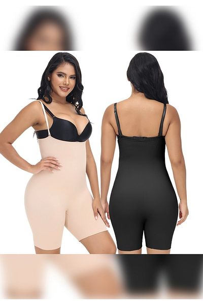 MİSTİRİK Pagliye Model Cu/Fără Bretele Recuperare Decupaj Laser Pantaloni scurți Corset Sport Culoare Neagră