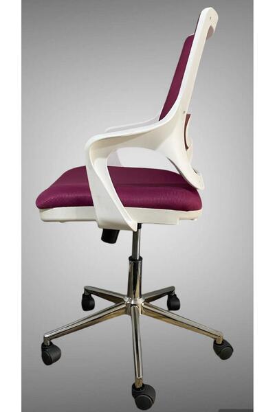 neonx /WHİTE YAREN METAL AYAKLI/ÇALIŞMA SANDALYESİ/PERSONEL SANDALYESİ/OFİS SANDALYESİ/GENÇ ODASI///