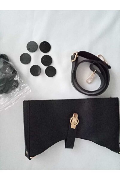 hobi duragı Leather Sequin Bag Set