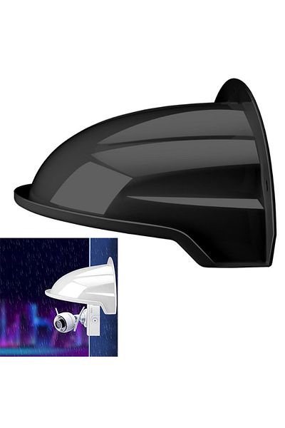 SDJZT 1pc Protective Covers Wall Waterproof Rainproof Cover CCTV Turret Dome Cameras Protection Box Sec...
