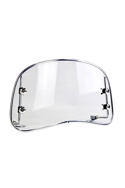 Choice 8.6inch Motorbike Windshield Clear Front Screen Wind Shield Screens Deflectors For Roman Holiday ...