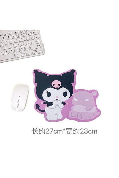 Choice Kawaii Sanrio Kuromi Cinnamoroll Mouse Pads Computer Cute Irregular Melody Anti-Slip Desk Pad Com...