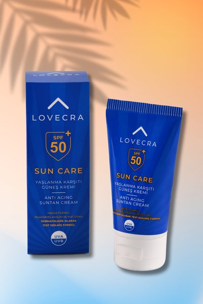 LOVECRA Spf 50+ High Uva/Uvb Protection - Oil Free Fast Absorption Sunscreen 50ml