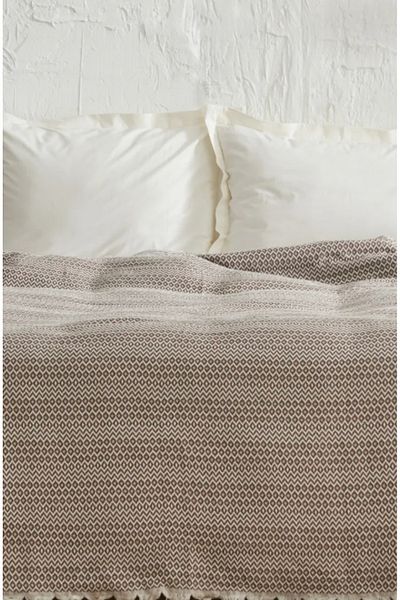 ÇIQRIK HOME (Brillant) Double Personality Jacquard Natural Cotton Woven Pike