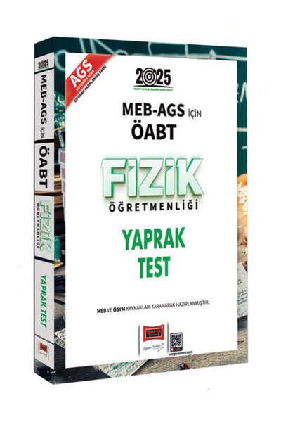 Yargı Yayınları Yargı Yayınları 2025 MEB-AGS ÖABT Fizik Öğretmenliği Yaprak Test
