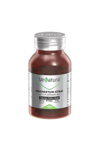 VeNatura Magnezyum Sitrat Ve P-5-p 60 Tablet