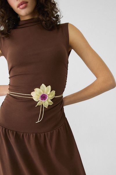 Stradivarius Floral choker