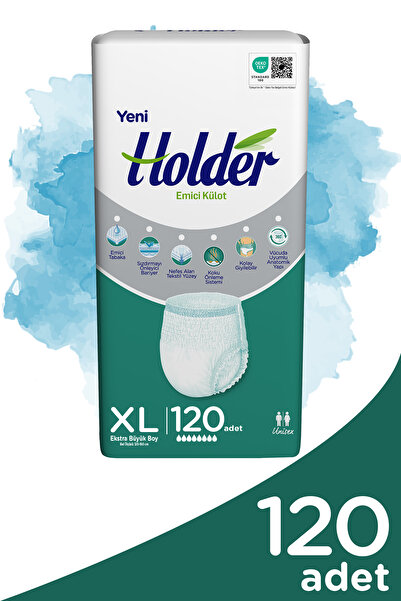 Holder Emici Külot Yetişkin Hasta Bezi Büyük Boy ( X Large ) 30 x 4 Adet