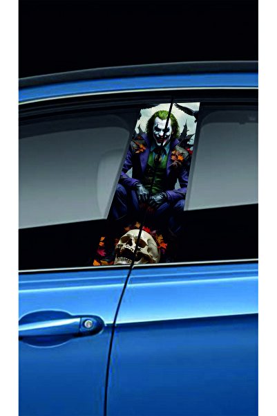 NEON Dijital Baskı Merkezi Araç Kapı Direk Kaplama Folyosu (Sağ Sol Takım) (2 Adet) - 22x52 Cm