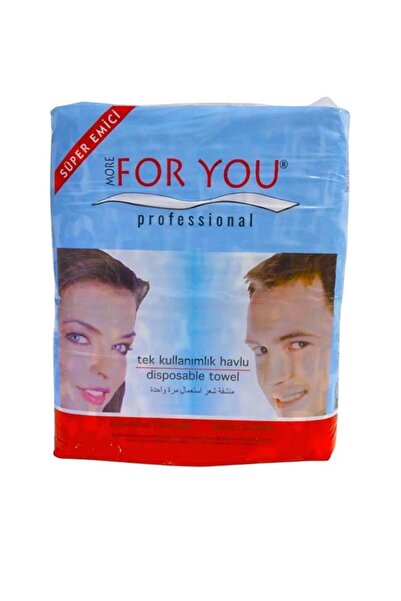 More For You Hijyenik Tek Kullanımlık Havlu 100 Adet 80 *40 (TEKLİ, PAKET)