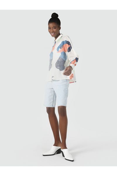 Colin's Colorful Long Sleeve Regular Fit Women's Shirt - Cl 1063889