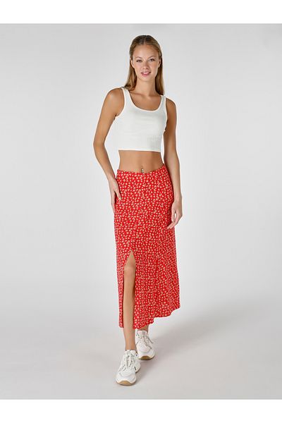 Colin's Fusta Midi Femei Fusta Rosie Cl 1063897